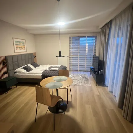 Apartamento Akces Apartamenty Kasprowicza 20C- Parking W Marcu 2026 W Cenie Basen, Sauny, Jacuzzi, Silownia W Cenie - Parkplatz Im Maerz 2026 Im Preis Enthalten Schwimmbad, Saunen, Jacuzzi, Fitnessstudio Im Preis Kołobrzeg