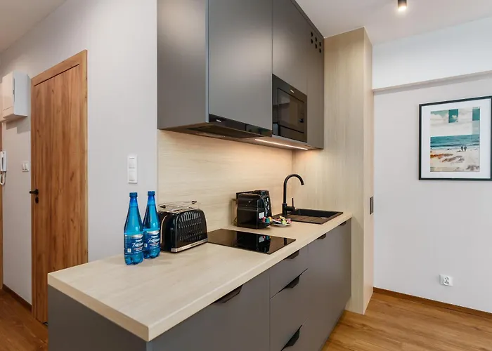 Akces Apartamenty Kasprowicza 20C- Parking W Marcu 2026 W Cenie Basen, Sauny, Jacuzzi, Silownia W Cenie - Parkplatz Im Maerz 2026 Im Preis Enthalten Schwimmbad, Saunen, Jacuzzi, Fitnessstudio Im Preis Apartamento Kołobrzeg
