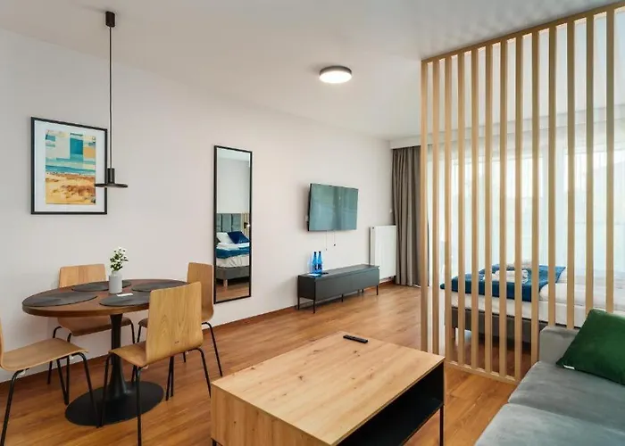 Akces Apartamenty Kasprowicza 20C- Parking W Marcu 2026 W Cenie Basen, Sauny, Jacuzzi, Silownia W Cenie - Parkplatz Im Maerz 2026 Im Preis Enthalten Schwimmbad, Saunen, Jacuzzi, Fitnessstudio Im Preis Kołobrzeg