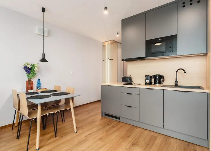 Akces Apartamenty Kasprowicza 20C- Parking W Marcu 2026 W Cenie Basen, Sauny, Jacuzzi, Silownia W Cenie - Parkplatz Im Maerz 2026 Im Preis Enthalten Schwimmbad, Saunen, Jacuzzi, Fitnessstudio Im Preis * Kołobrzeg